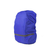 RKPM HOMES Waterproof Backpack Rain Cover with Reflective Strap, Upgraded 30-40L Anti-Slip Adjustable Cross Strap& Strengthened Layer for Hiking, Camping, Hunting, Rain Cycling, etc. Blue (Medium)