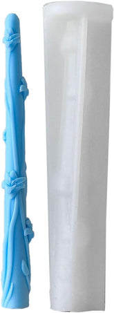 RKPM HOMES Candle Stick Mold I 3D Long Rod Pillar Silicone Epoxy Mould I for DIY Handmade Ornament Cake Décor Aromatherapy Soy Wax Resin Art Craft Making Home Table Decoration (Lily of The Valley)