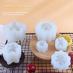 RKPM HOMES Cactus Flower Plants Candle Mold I 3D Fondant Silicone Scented Wax Mould I Succulent Molds for DIY Handmade Ornament Chocolate, Cake Décor, Resin Art Craft Making, Home Decoration (RK136)