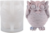 RKPM HOMES Birds Candle Mold I 3D Cute Owl Shape Silicone Epoxy Casting Mould I for DIY Handmade Ornament, Cake Décor, Aromatherapy, Soap, Resin Art Craft Making, Home Office Decoration (Don’t listen)