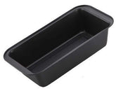RKPM HOMES Rectangle Cake Mould I Non-Stick Tin Teflon Coating Baking Pan I Carbon Steel Bread Loaf Cake Tray I Can be Used Microwave Oven, OTG I Cake Making Supplies - Pack of 1 (Black)