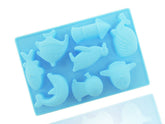 RKPM HOMES Whale Dolphin Penguin Shape Chocolate Mould I Fish 3D DIY Fondant Silicone Candy Mold I Baking Tools for Cake Chocolate Candy Ice Jelly Soap I Cake Baking Moulds I Bakeware Molds - 8 Cavity