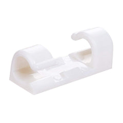RKPM HOMES Cable Clips Organizer Self-Adhesive Drop Wire Holder Cord Management Clip (White 20)