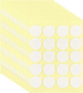 RKPM HOMES Candle Wick Stickers with Handle I Adhere Steady in Hot Wax Double-Sided Sticky Glue Dots with The Little ‘‘Tail’’ I Heat Resistance I for Candle Making - 20 X 2 MM (100)