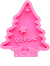 RKPM HOMES Keychain Mold I Christmas Tree Shape with Hole Silicone Epoxy Mould I for Handmade DIY Pendant Necklace Jewelry, Earring, Resin Casting, Chocolate, Cake Décor Art Craft Making