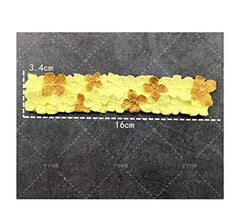 RKPM HOMES Cake Border Mould | Long Lace Strip Flowers Mold | Fondant Silicone Scroll Lace Moulds | Cake Decorating Frame | for Cake Decorating, Sugar, Gum Paste, Chocolate, Cookies, Polymer Clay