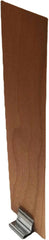 RKPM HOMES Wooden Candle Wick Holder with Metal Base I Cracked Wood Wicks I for Handmade Smokeless Soy & Beeswax Candle Making and DIY Projects Wedding Party Home Décor - 100 Pcs (30X130 mm)