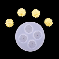 RKPM HOMES Cookie Fondant Mold I 3D Silicone Donut Mould I for DIY Handmade Sugarcraft Cake Decoration, Polymer Clay, Candy, Cupcake, Jelly, Muffin, Soap Resin Wax Making (Small Modak)