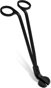 RKPM HOMES Stainless Steel Candle Wick Trimmer I Wick Cutter I Cleaner Burning I Wick Clipper Scissor Candle Tool for You to Safely Remove The Cut Wick I Gifts for Candle Lovers I Black