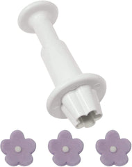 RKPM HOMES 4-Pieces DIY Cake Plunger Cutter Molds Sugarcraft Cake Decorating, (Plum Flower)