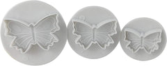 RKPM HOMES 3-Pieces DIY Cake Plunger Cutter Molds Sugarcraft Cake Decorating (Star)
