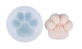 RKPM HOMES Keychain Mold I Cat Dog Paw Shape Casting Silicone Epoxy Mould I for Handmade DIY Pendant Necklace Jewelry Resin Clay Aroma Beads Car Freshie Art Craft Projects Home Décor (B)