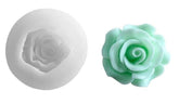 RKPM HOMES Flower Chocolate Mold I 3D Fondant Bloom Rose Shape Silicone Epoxy Cupcake Mold I for DIY Handmade Cake Décor Candy Ice Cube Polymer Clay Gummy Muffin Soap Resin Wax Candle Making