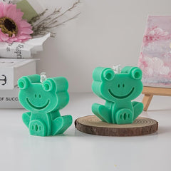 RKPM HOMES Mini Animal Shape Candle Mold I 3D Car Freshie Silicone Sculpture Mould I for DIY Handmade Aromatherapy Gypsum Soap Cake Décor, Aroma Beads Car Freshie, Resin Art Craft Making (Frog)