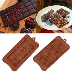 RKPM HOMES Dairy Milk Chocolate Mould | Silicone Candy Bar | Fondant DIY 3D | Ideal for Chocolate and Cake Decoration | Molds for Cake, Brownie Topper, Hard & Soft Candies, Gummy & Jello – 24 Cavity
