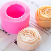 RKPM HOMES Rose Bud Shape Candle Molds I 3D Peony Flower Silicone Wax Mould I for DIY Handmade Ornament Chocolate, Dessert, Cake Decor, Aromatherapy, Soap, Resin Casting, Art Craft - 1 Cavity