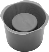 RKPM HOMES Planter Mold I Double-Layer Design Square and Round Shape Casting Plant Silicone Epoxy Candlestick Mould I Succulent Concrete Molds for DIY Homemade Flower Cement Gardening Pots (Round)