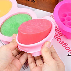 RKPM HOMES Massage Bar Soap Molds - SJ Silicone Molds for Soaps Making, Handmade Soap Molds, Massage Mold