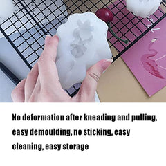 RKPM HOMES Cactus Flower Plants Candle Mold I 3D Fondant Silicone Scented Wax Mould I Succulent Molds for DIY Handmade Ornament Chocolate, Cake Décor, Resin Art Craft Making, Home Decoration (RK136)