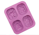 RKPM HOMES Stiff Fish Shape Chocolate Mould | Silicone Candy Mold | Baking Tools for Cake Chocolate Candy Ice Jelly | Cake Baking Moulds | Bakeware Molds | Multicolor – 4 Cavity