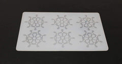 RKPM HOMES Mini Silicone Chocolate Insert Mould Cake Decoration Mould Decor Mould (Ship Steering Insert)