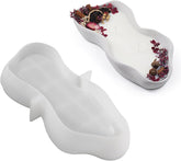 RKPM HOMES Vessel Candle Mold I Flowing Boat Shape Silicone Concrete Jar Mould I Irregular Bowl Resin Molds for DIY Handmade Art Crafts Jewelry Storage Tray Ring Trinket Container Box Home Table Décor