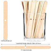 RKPM HOMES Wood Candle Wick Holder I Centering Devices Candles Wick Bars I Natural Environmental Friendly I for Handmade Soy & Beeswax Candle Making Wedding Birthday Party Home Decoration