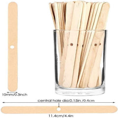 RKPM HOMES Wood Candle Wick Holder I Centering Devices Candles Wick Bars I Natural Environmental Friendly I for Handmade Soy & Beeswax Candle Making Wedding Birthday Party Home Decoration