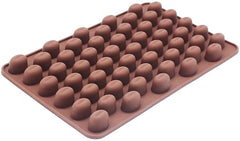 RKPM HOMES Coffee Been Small Shape Chocolate Mould | Silicone Candy Mold | Baking Tools for Cake Chocolate Candy Ice Jelly | Cake Baking Moulds | Bakeware Molds | Brown – 55 Cavity