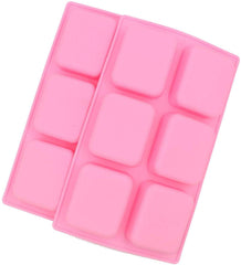 RKPM HOMES Silicone Brownie Pan Molds for Baking, Cupcake, Cheesecake, Cornbread, Muffin, Sponge Cake, Soap, Resin Epoxy Casting Mold (26 x 15.8 x 2.5 cm)
