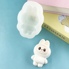RKPM HOMES Ice Cube Mold I 3D Fondant Doll Shape Silicone Baking Mold I for DIY Handmade Cake Décor Candy Cupcake Gummy Polymer Clay Ice Maker Cookies Chocolate Soap Resin Muffin Making
