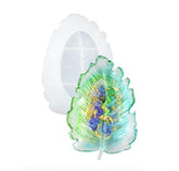 RKPM HOMES Resin Molds I Silicone Crystal Epoxy Ashtray Mould I Deep Casting Tray for Necklace Earring DIY Art Crafts Jewelry Storage Box Ring Trinket Container Home Table Decoration (Leaf Shape 1)