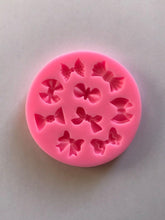 RKPM HOMES Mini Round Bow Shape Chocolate Fondant Mold I 3D Bowknot Candy Silicone Mould I for DIY Handmade Sugarcraft Cake Décor Polymer Clay Muffin Cookies Jelly Cupcake Gummy Resin Art Crafts