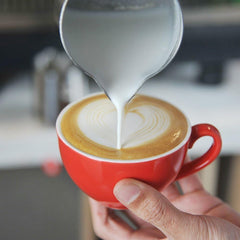 RKPM HOMES Milk Frothing Pitcher I Stainless Steel Frother Cup with Measurement Scale I Steaming Pitcher Coffee Milk Jug for Cappuccino Latte Art Espresso Machines Accessories – Silver (350ml)