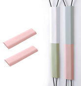 RKPM HOMES Cable Protector I Concealer Cord Cover I Self-Adhesive Wall Mount Paintable Cable Management for Home, Office, Warehouse I Easy to Unfold & Open I Raceway to Hide Wires (Pack of 2, Pink)