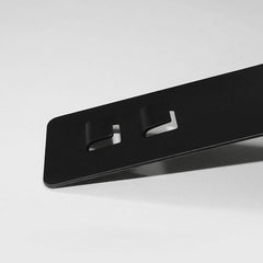 RKPM HOMES Over The Door Hook Heavy-Duty Organizer for Coat, Towel, Bag, Robe - Living Room, Cloakroom, Bathroom - Black