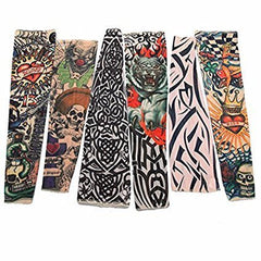 RKPM UV Sun Protection Tattoo Arm Sleeves for Dust and Pollution Protection - 1 Pair