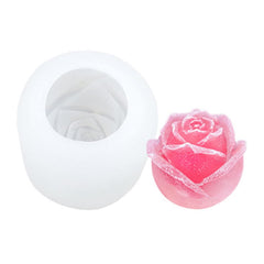 RKPM HOMES Rose Shape Ice Cube Mold I Multi-Purpose Reusable 3D Flower Ice Cream Mould I for DIY Handmade Chocolate Cake Décor Aromatherapy Soap Resin Candle Candy Cupcake Cocktail Party (1.5 Inch)