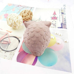 3D Candle Mold, Cylindrical Flower Silicone Mold, Used to Make Beeswax Candles, Soap, Bathroom Bombs, Crayons, Handmade Soap. (3D OWL Shape)