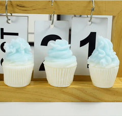 RKPM HOMES Cupcake Shape Chocolate Mold I 3D Flower Ice Cream Silicone Casting Mould I for DIY Handmade Cake Décor Candy Jelly Gummy Muffin Cookies Soap Ice Cube Resin Wax Candle Art Craft (Style2)