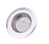 RKPM HOMES Kitchen Sink Strainer Stainless Steel Drain Filter Strainer with Large Wide Rim 7.2 Cm for Kitchen Sinks (1 Pcs)