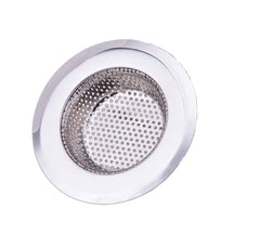 RKPM HOMES Kitchen Sink Strainer Stainless Steel Drain Filter Strainer with Large Wide Rim 7.2 Cm for Kitchen Sinks (1 Pcs)