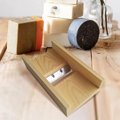 RKPM HOMES Wooden Soap Cutter and Planer I Loaf Mould Beveler with Sharp Blade I Handmade Soap Cutting Trimming Tools I for Lotion Bar, Bath Bombs, Polymer Clay, DIY Craft Arts Candy Chocolate Making