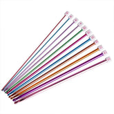 RKPM HOMES® 11 Pcs/Set Crochet Hooks Needle Set Assorted Colors Aluminum Knitting Needles Tools Kit Set