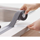 RKPM HOMES Self Adhesive Waterproof Tape Sink/Tub/Wall/Caulk/Strip/Kitchen/Bathroom/Toilet Sealant Mold Proof Edge Trim Tape
