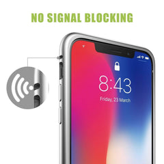 RKPM iphoneX Mobile Phone Shell New Apple x Mobile Phone Shell (Cover) Transparent Magnetic Blue