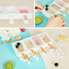 RKPM HOMES Mini Chocobar Lollipop Silicone Candy Mold Silicon Chocolate Lollipop Moulds (Mini Chocobar)
