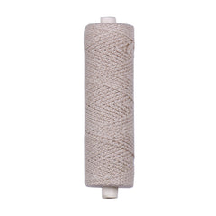RKPM HOMES Candle Wick I Cotton String Thread Roll I Pre Waxed Wicks I Eco-Friendly I for DIY Handmade Soap Making, Arts & Crafts I Candle Making Accessories – Ivory (50 Wire 85 Meters)