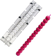 RKPM HOMES Stacked Ball Screw Candle Mold I 3D Long Pillar Ball Stick Rod Column Shape Wax Mould I for DIY Handmade Ornament Aromatherapy Cake Décor Resin Art Craft Making Home Table Decoration