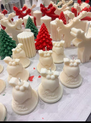 RKPM HOMES Candle Mold I 3D Fondant Silicone Scented Wax Mould I Special for Christmas Succulent Molds for DIY Handmade Aromatherapy Ornament Soap Cake Décor, Resin Art Craft (Santa Cluse)